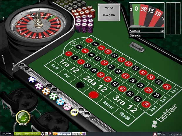 Online casino roulette roulette